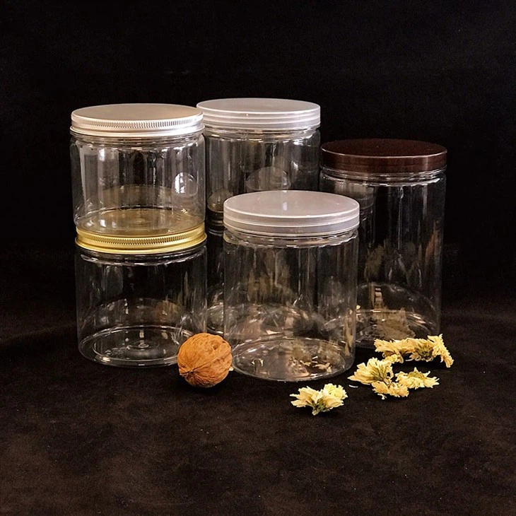 Plastic Clear Black Amber Sanding Jars