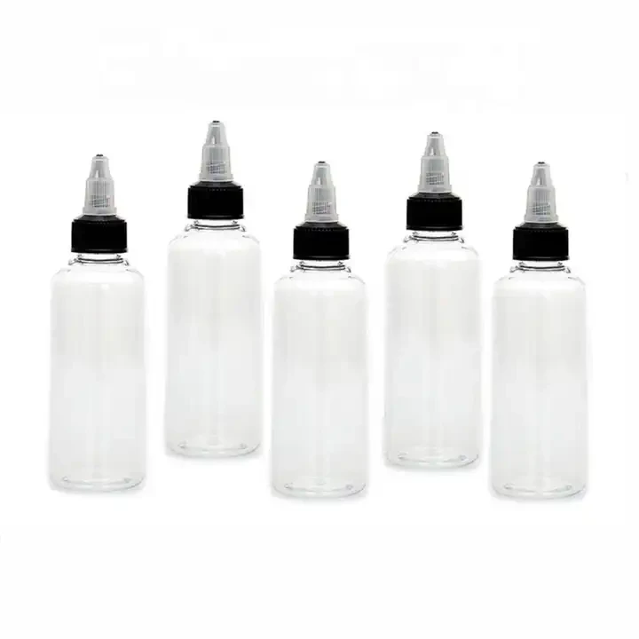 Plastic Bottles Twist Top Squeeze Bottles