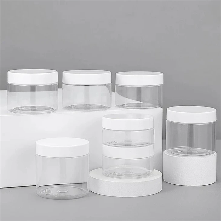 NH Plastic Pet Plastic Food Jar With Lid